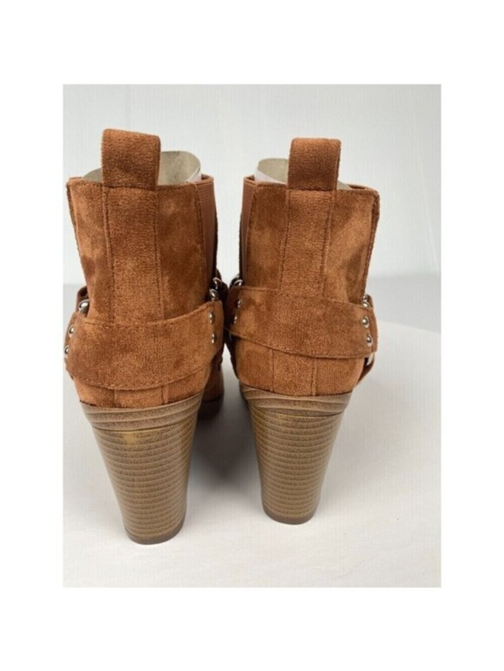 YOKI Women's Bootie Fashion Ankle Boots Goldie Harness Size 7.5 Muriel Rust New - Picture 13 of 15